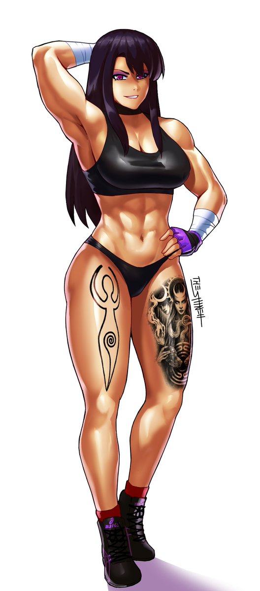 ArchieAgis's tweet image. Another redesign! Now it's time for the fighting loving Viviana 'VIVI' Luciani, from the villas of Buenos Aires.

And boy, that's a glow up!

Read her bio here: deviantart.com/archeragis/art…

Image made by: @the_shineh