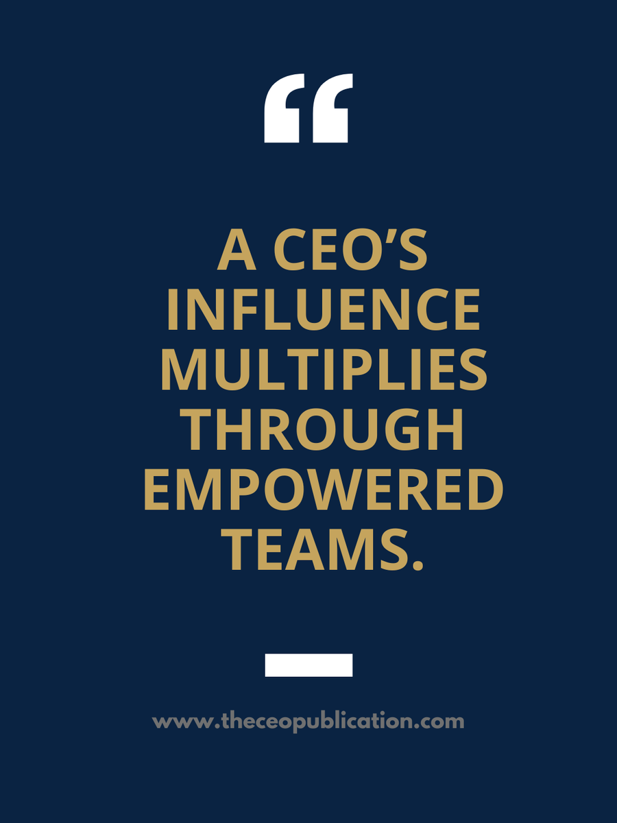 THE CEO PUBLICATION tweet media