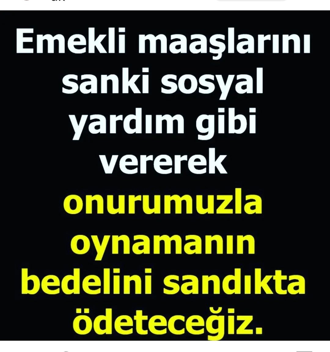 Biz primlerimizi SGKya peşin ödedik 

Hazine ile alakamız yoktur 

Bizim paramız SGKy da

#Emekliyeihanet