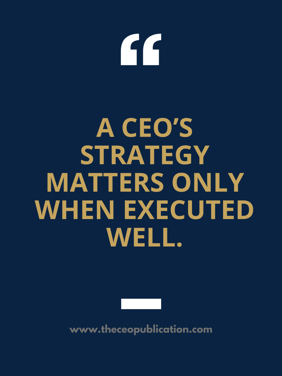 THE CEO PUBLICATION tweet media