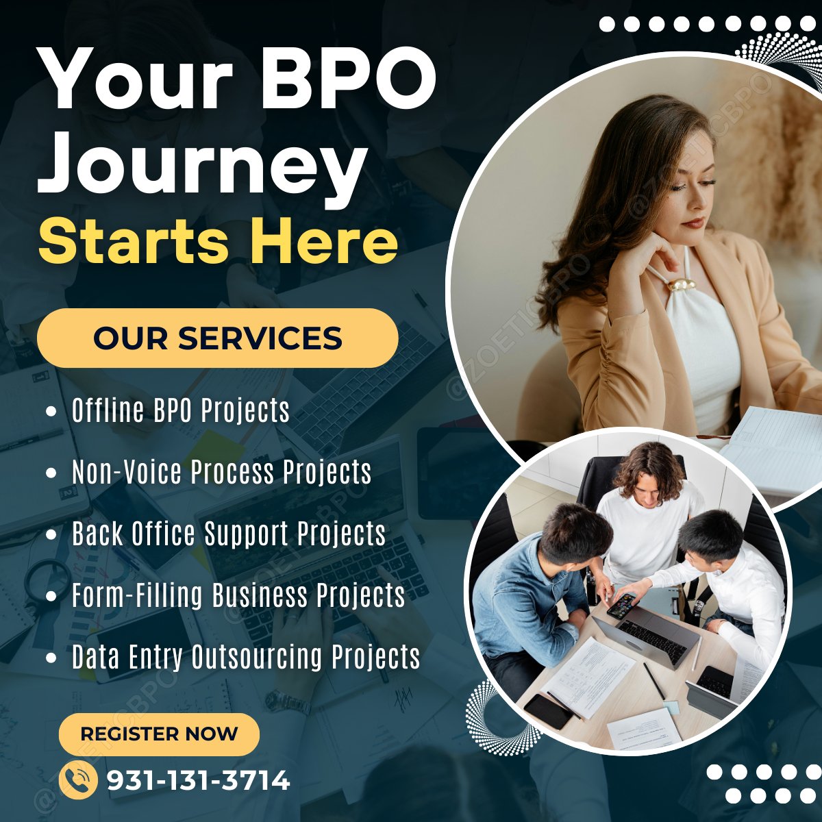 SJosheph48267's tweet photo. 🤝 Business made simple with BPO Projects.
Grow your business with us
100% Payment Security
Minimum 5 seats required
Call us: 9311313714
.
.
.

#BPOProjects  #FormFillingProjects  #DataEntryProjects https://t.co/HkxOgXG3Ju