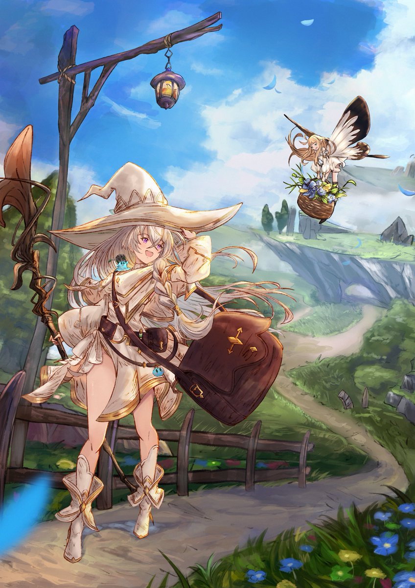 Misto0370's tweet photo. 魔女の旅
#オリジナルキャラ　#OC https://t.co/DPXRNPK4o1
