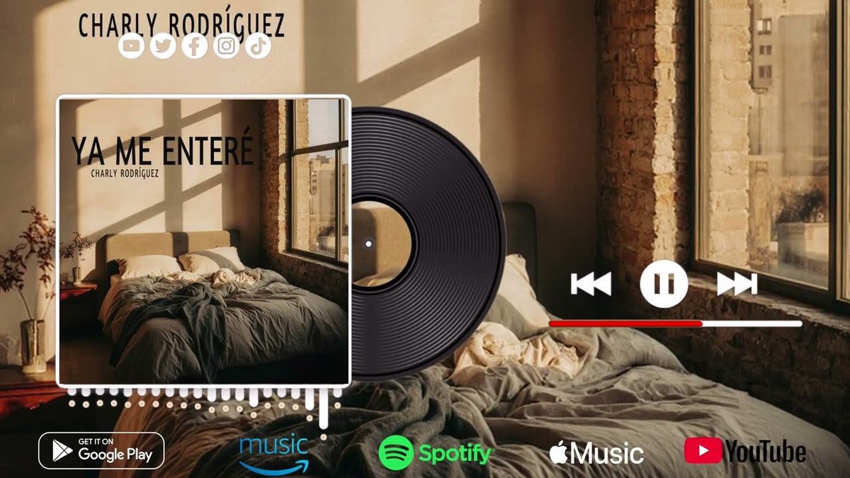 Charly Rodríguez - Ya Me Enteré youtu.be/xVk4I8tqgDY?si…