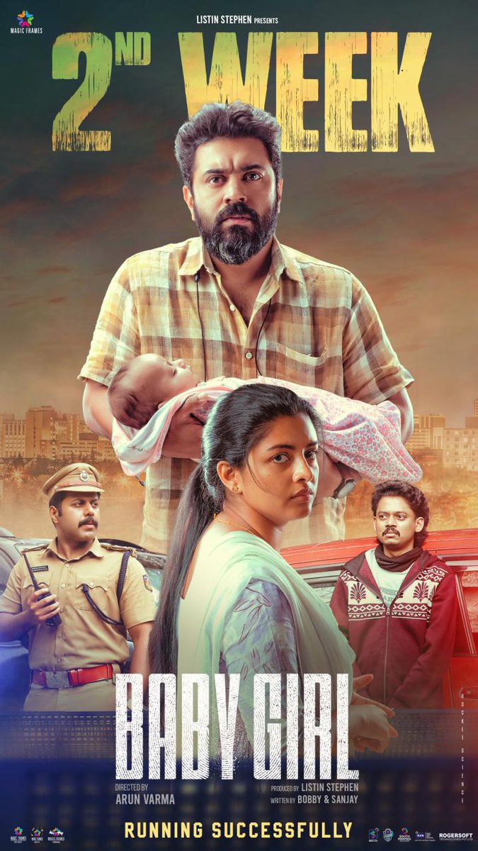 #BabyGirl collects huge from the box office with its strong core content 🔥

Strong hold and steady collections!

#NivinPauly