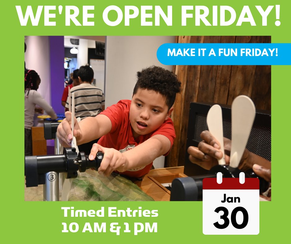ChildSci's tweet image. We'll be open for the 10 am and 1 pm sessions only. Visit childsci.org/plan-your-visi… and save $2 per ticket. 

#WinterWonderLab #STEMKids #HandsOnScience #ChildrensMuseum #FairOaksMall #NorthernVA #NOVA #SchoolHoliday #KidsActivities #SnowDayFun less