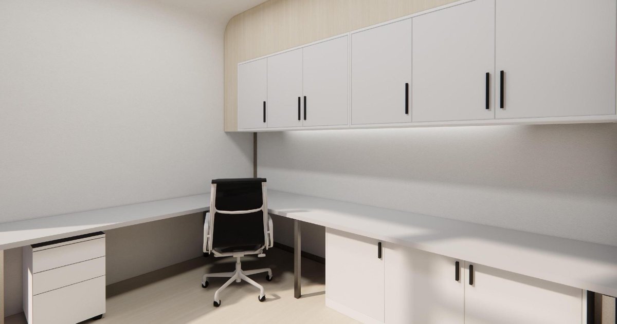 GoodyoBath's tweet image. Swipe to see the interior of our signature pod. We’ve combined minimalist aesthetics with maximum functionality—ample storage, clean lines, and a workspace designed for high-performance living.

For more infos click here: goodyobp.com/pages/prefab-h…

#InteriorDesign #WorkspaceDesign