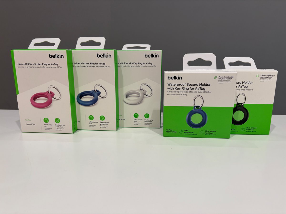 第2世代のAirTag 4個入りの箱は、第1世代のより縦長になったんですね