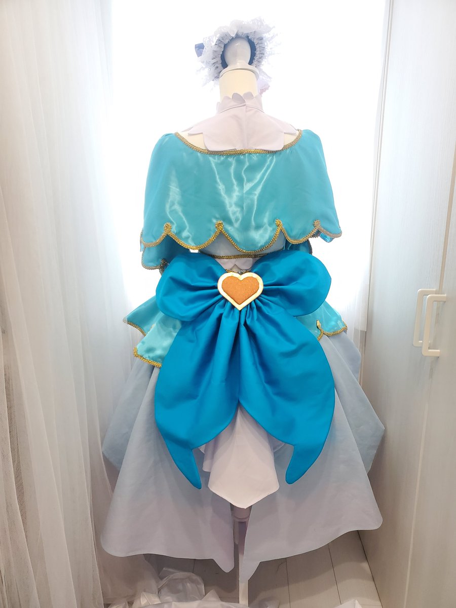名探偵プリキュア キュアエクレール衣装進捗 後ろ姿