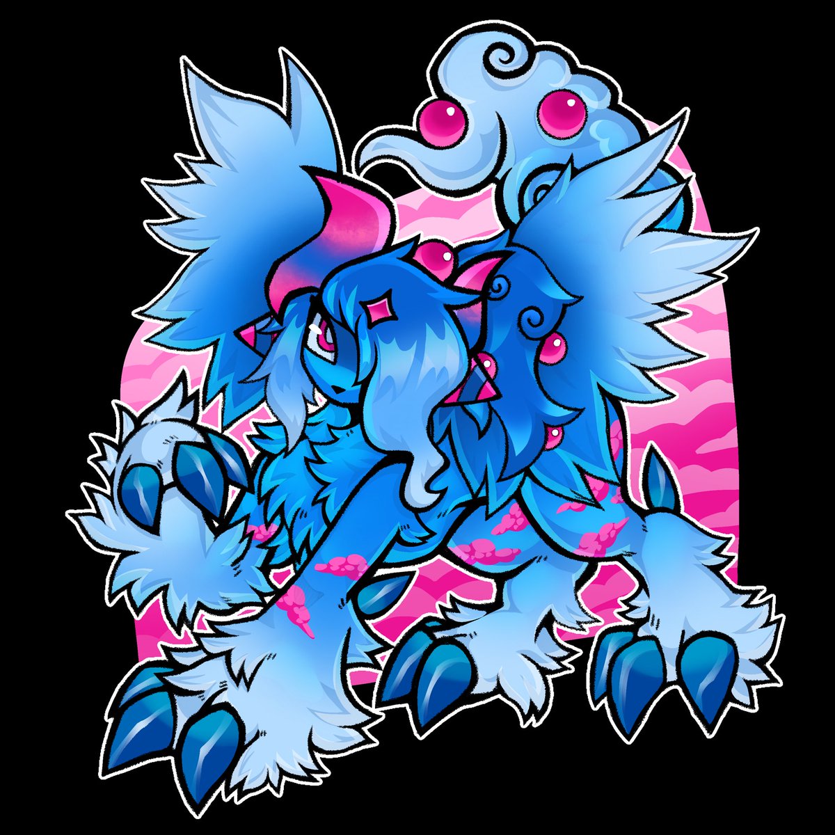 Free art complete for @/pigeonhorns on insta!
I feel so happy about this and went a bit too hard on the shading/highlights but it was completely worth it ^.^

#pokemon #absol #pokemonfanart #pokemonart #pokémon