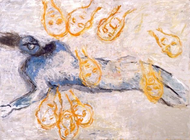 susan rothenberg, “impending doom” 1997.