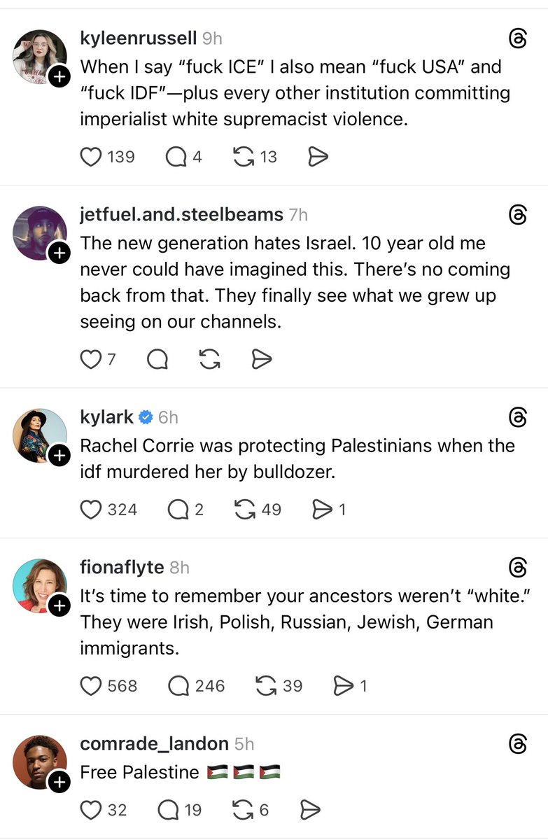 This was from 40 seconds of scrolling Threads.

Every person on here should get down and kiss Elon’s