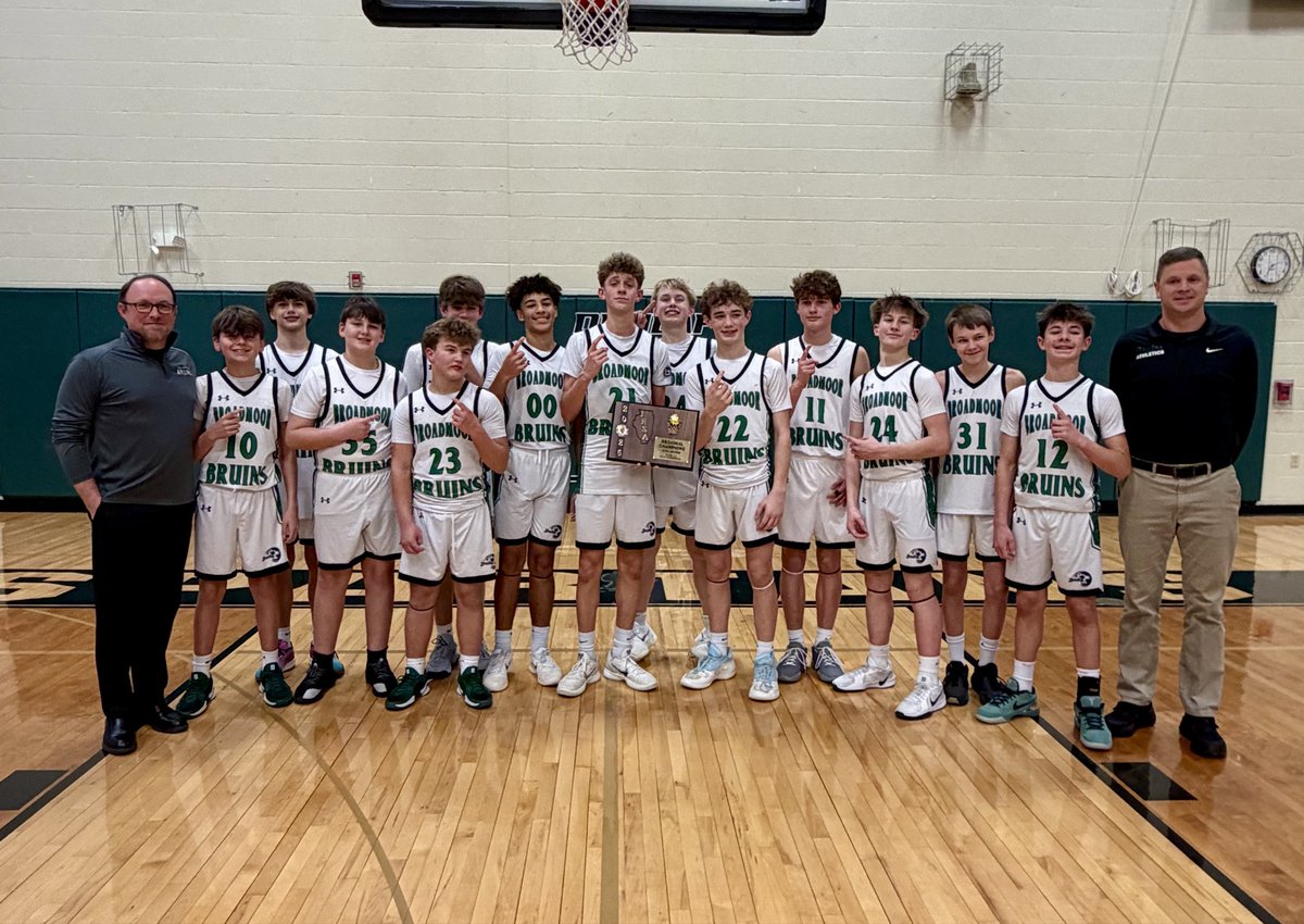 Congrats to the Broadmoor Bruins and future Dragons for beating Dunlap Valley tonight and winning a Regional Championship! Keep working! 💪

#family