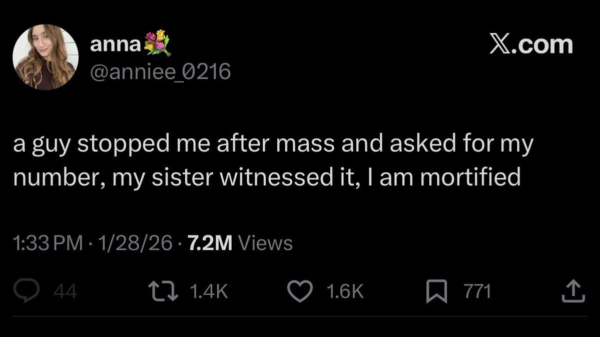 Catholicizm1's tweet image. She turned comments off. I feel bad for you youngens. Rough road ahead.