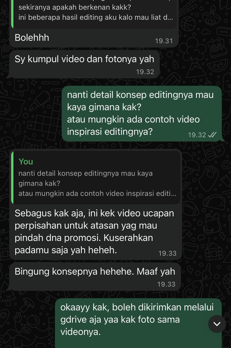 flamepetalz's tweet photo. 🧚🏻‍♀️testi joki edit video (13)🧚🏻‍♀️

jasa joki edit video open lagi yaaa!
yang masih bingung konsep videonya mau kaya gimana boleh langsung wa ajaa, nanti aku bantu cariin konsep yang cocok🤗✨

#zonauang #jokitugas #jasaeditvideo https://t.co/89RpzKhdLu