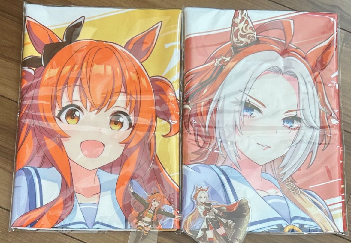 マヤとオルフェーヴル様の応援タオルが届きました‼️ これが…！あの