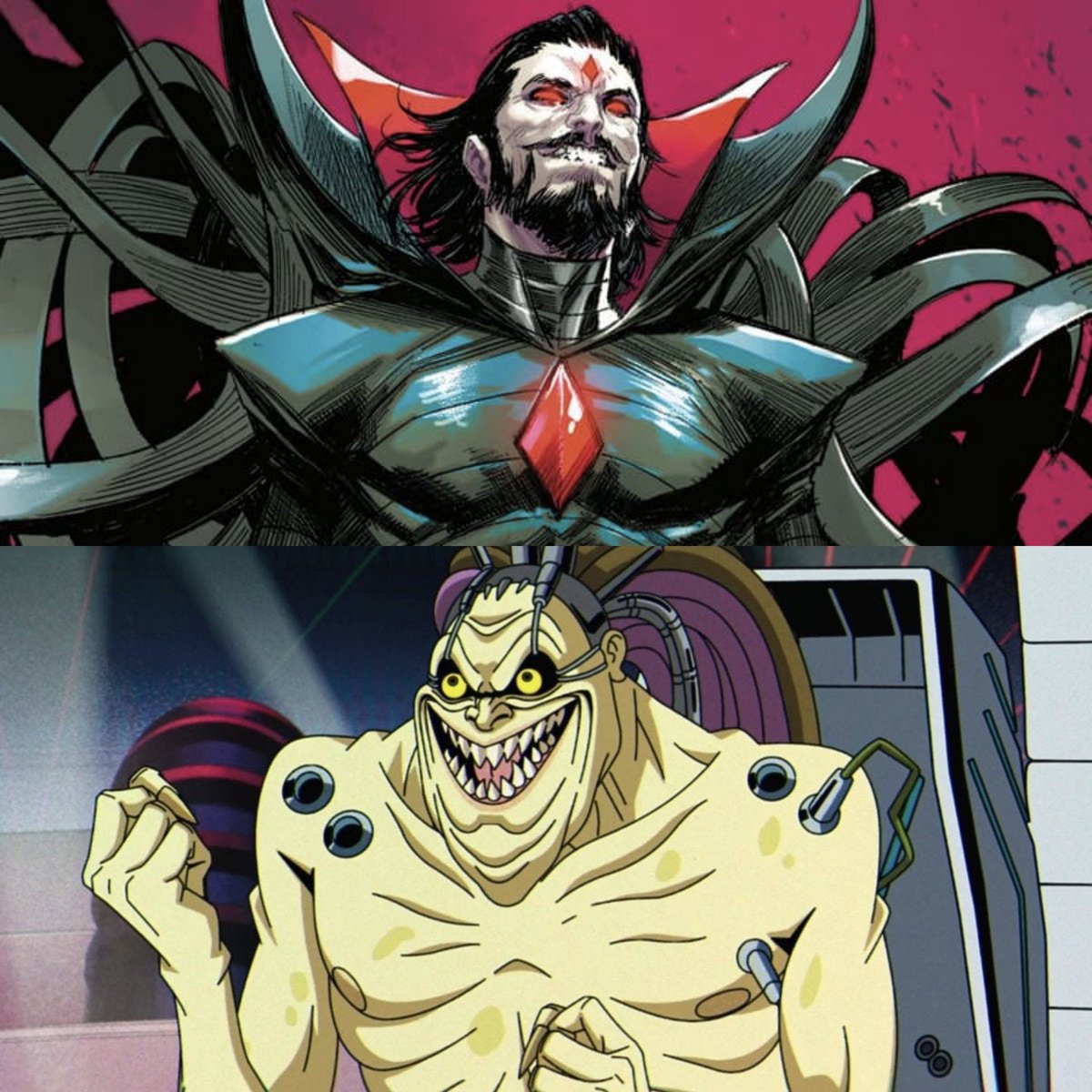 MCUFilmNews's tweet image. Mister Sinister will reportedly be the main villain in the upcoming Mutant Saga.

He is likely to be introduced in the first ‘X-MEN’ movie, alongside MOJO.

(Source: @JamesMackwl)