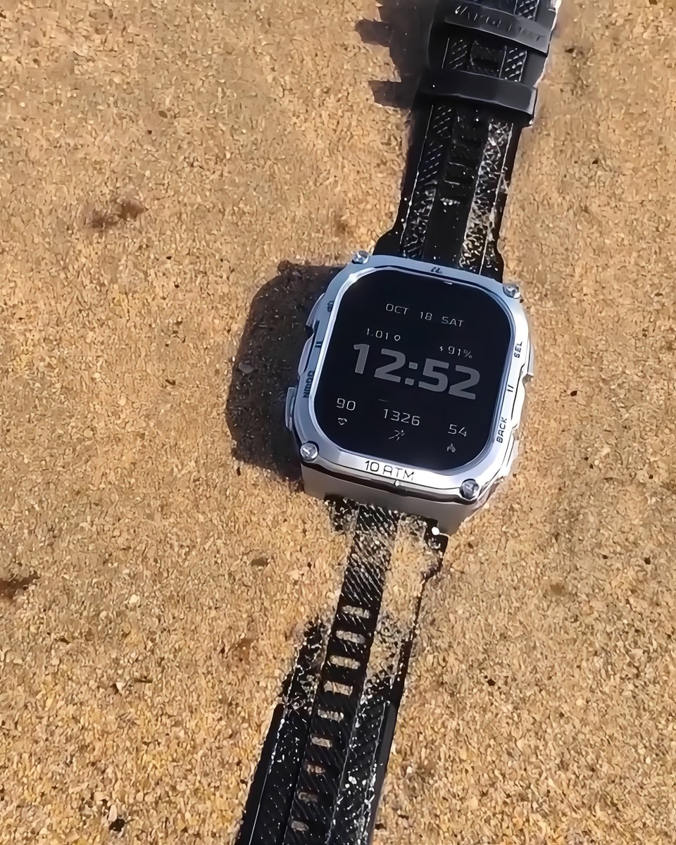 kospet_official's tweet image. Splash, sand, and waves? TANK M4 takes it all.
 
With 10 ATM &amp;amp; IP69K Water Resistance and SGS-Tested Toughness, TANK M4 is ready for beach days or wild adventures. 

#KOSPET #TANKM4 #RuggedSmartwatch #OutdoorSmartwatch #Smartwatch #Waterproof #OutdoorActivity #OutdoorAdventure