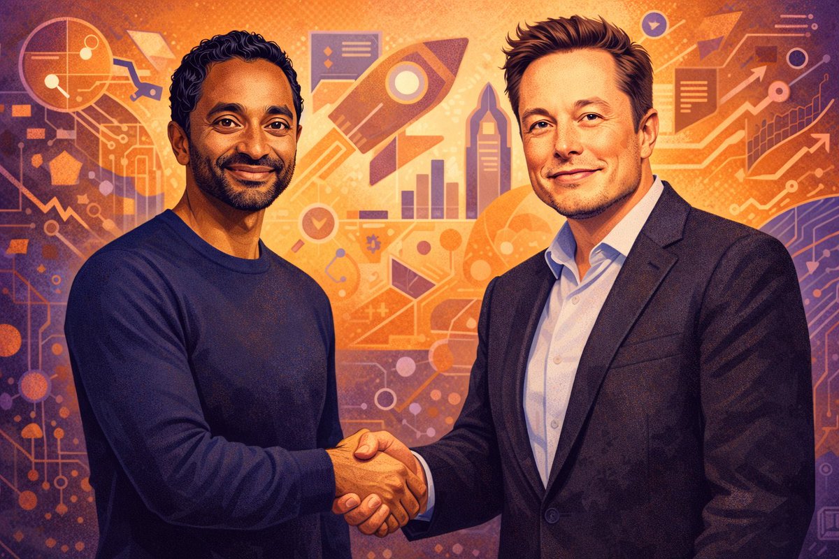 <a href="/chamath/">Chamath Palihapitiya</a> Or we can buy $CHAMATH since he’s like an ETF for $ELON