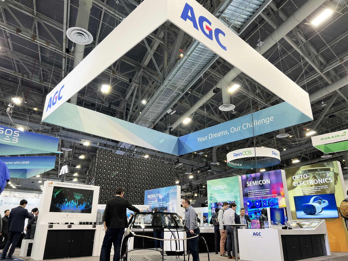 responsejp's tweet image. 夢を叶えるメーカーを支えるＡＧＣの挑戦、「CES 2026」で見せた最新技術＆ソリューション
response.jp/article/2026/0…

#AGC #CES #PR