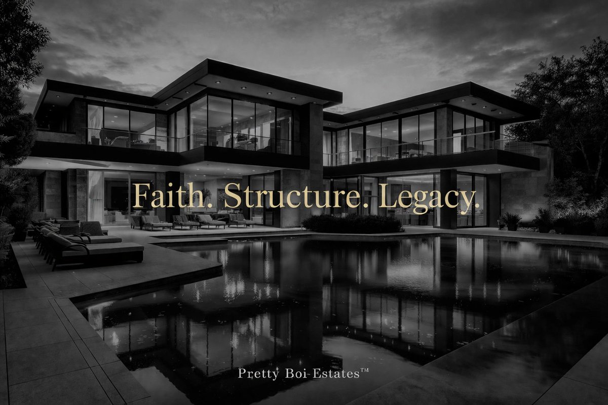 Structure ensures you never sacrifice your peace. Stewardship is the foundation of every deal. 📞 980-353-2408

Structure over sacrifice. Stewardship over struggle. Every deal builds legacy.
#PrettyBoiCEO #DreamSmartHoldings #StructureOverSacrifice #LegacyBuilt