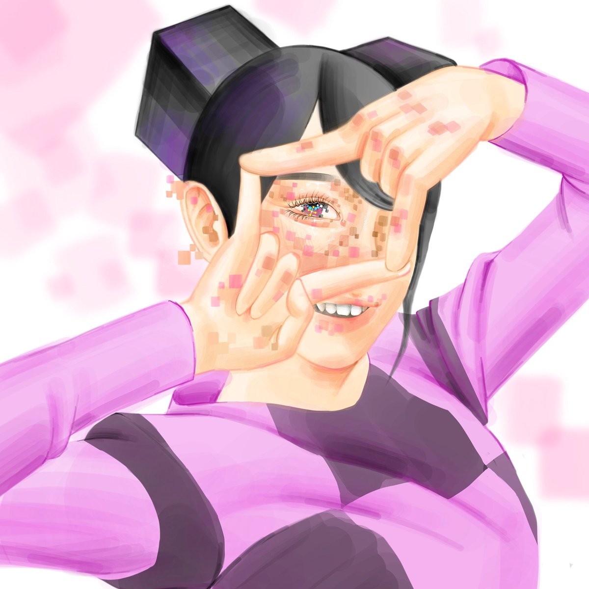 #イラスト 
#illust 
#illustration 
#digitalart 
#그림러𝕏친소 
#그림러_𝕏친소 
#CHOIYENA 
⬛️ 네모네모 사인 ⬛️