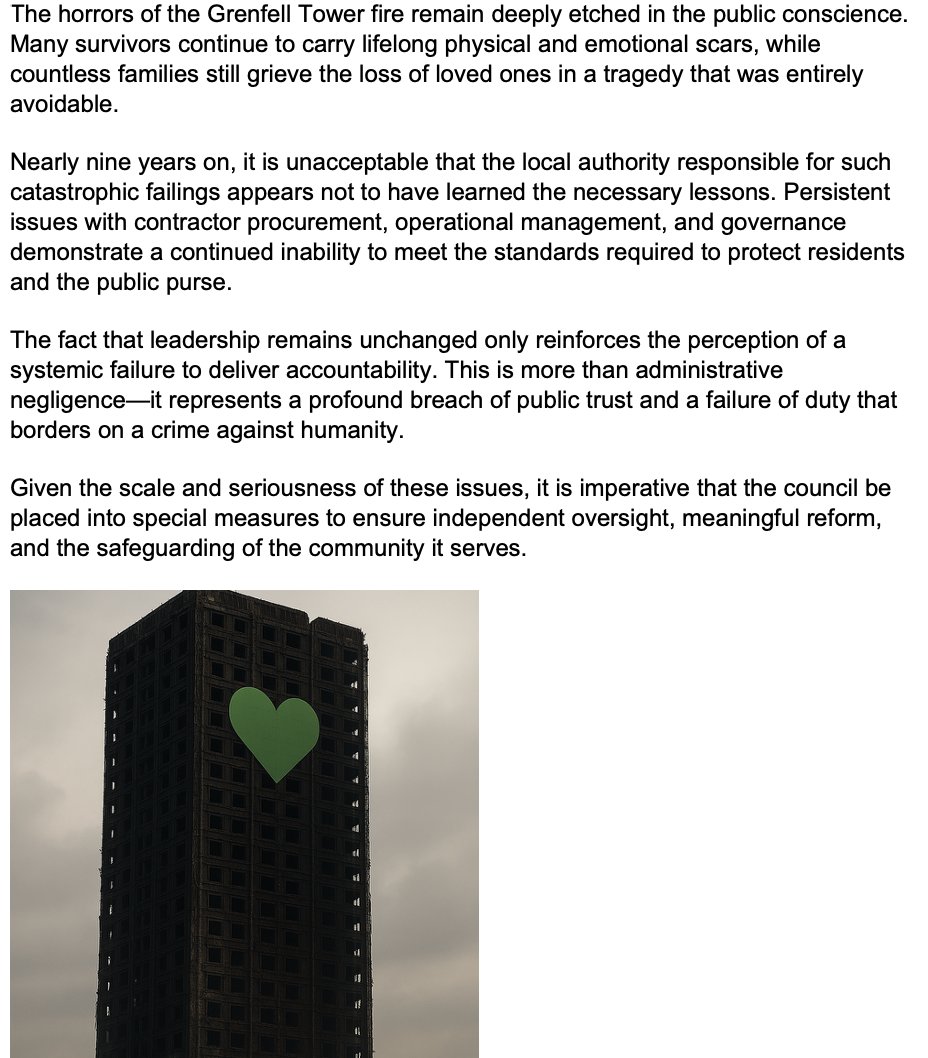 RBKC Leaseholder Forum tweet media