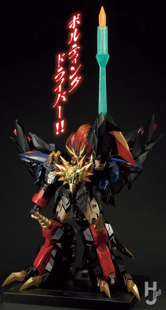 Hobby_JAPAN_Web's tweet image. 究極を超えた最強の破壊神「AMAKUNI超機神 ジェネシックガオガイガー」が降臨‼️✨

頭頂高は約30cmのビッグサイズ💥
造形面もギミックもぬかりなしな、絶対的な破壊神を心して待て‼️

【受注開始／2月6日（金）】
🔗hjweb.jp/article/252666…

#ガオガイガー #勇者シリーズ #AMAKUNI