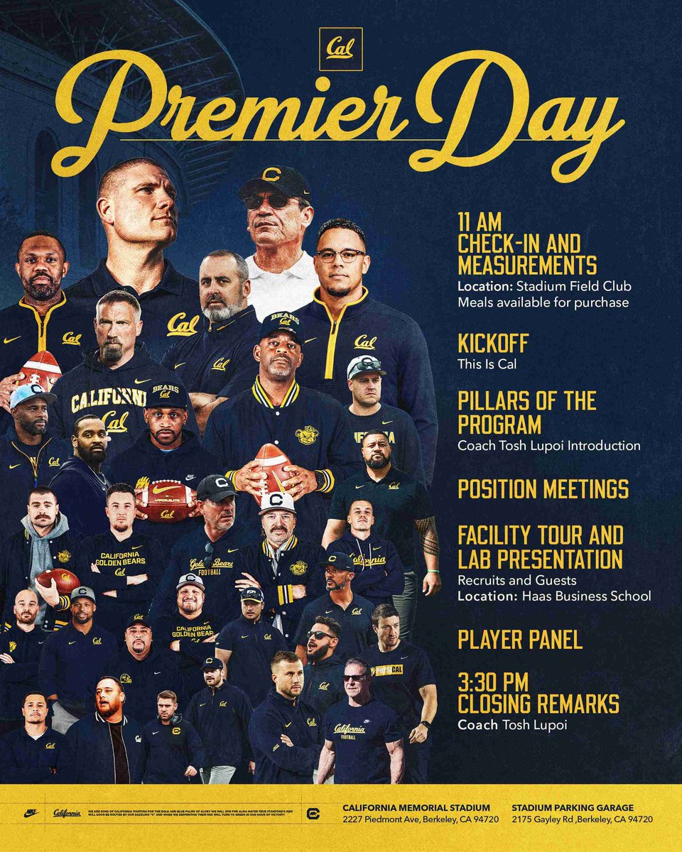 AmarionTay53430's tweet photo. I will be at Cal Berkley, on 1/31 for a Jr day visit!! #GoBears https://t.co/cNjmAQlgW6