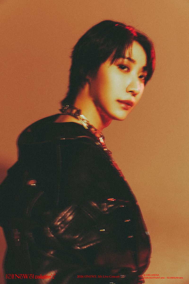 official_ONEWE's tweet photo. [#원위]

2026 ONEWE 5th Live Concert 
'O! NEW E!volution Ⅴ’

💥 SOLO CONCEPT PHOTO #2 💥

▫ DONG MYEONG ▫

📍 공연 일정
✔ 260207 (토) 18시 (KST) / 
260208 (일) 17시 (KST)

📍 멜론 티켓 예매 페이지
🔗 국내 - https://t.co/hSkqvq53Fz
🔗 글로벌 - https://t.co/VeBE7u2cpR

📍 티켓링크 예매 페이지
🔗 국내 - https://t.co/mshGHkpatl
🔗 글로벌 - https://t.co/0tVtoAXvFD

#ONEWE
#O_NEW_Evolution_V
#ONEWE_5th_Live_Concert
#O_NEW_Evolution