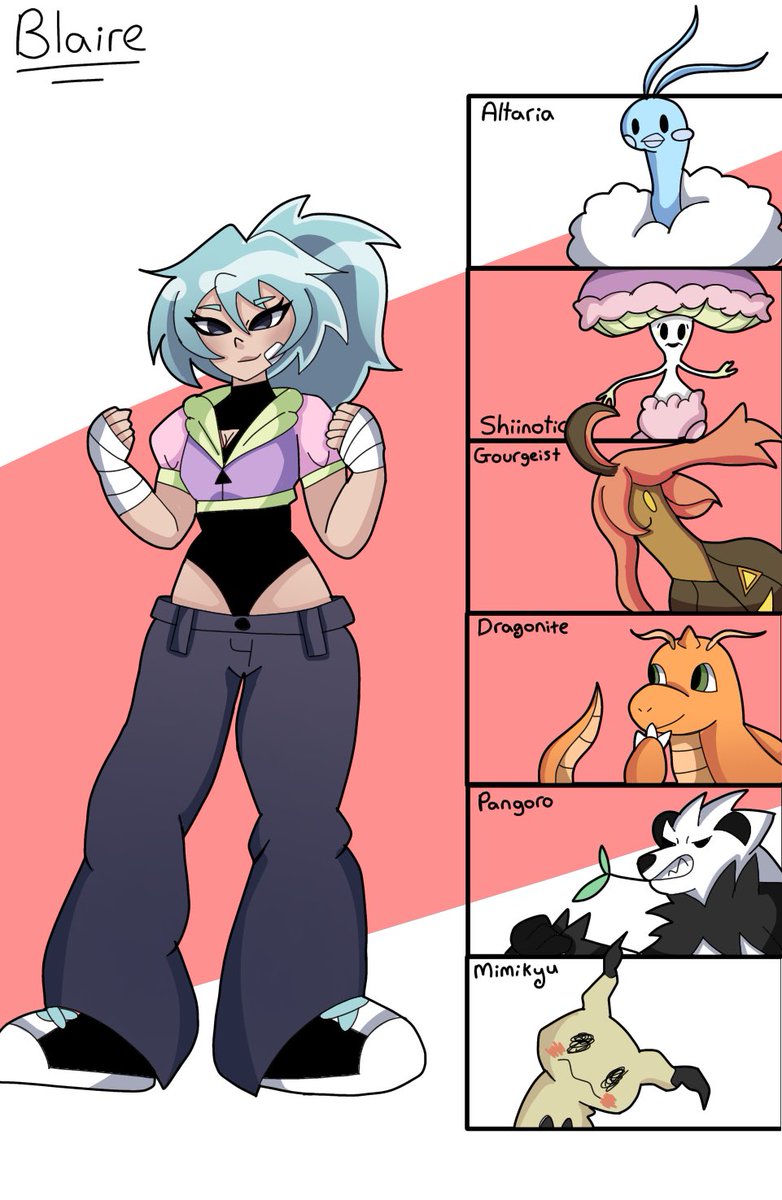 I made a pokemon oc!!

#pokemon #oc