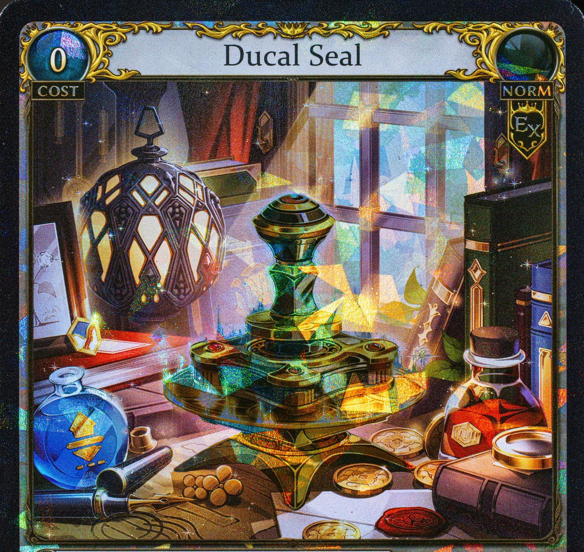 Woh!
Ducal Seal Curio Foil!

#GrandArchive