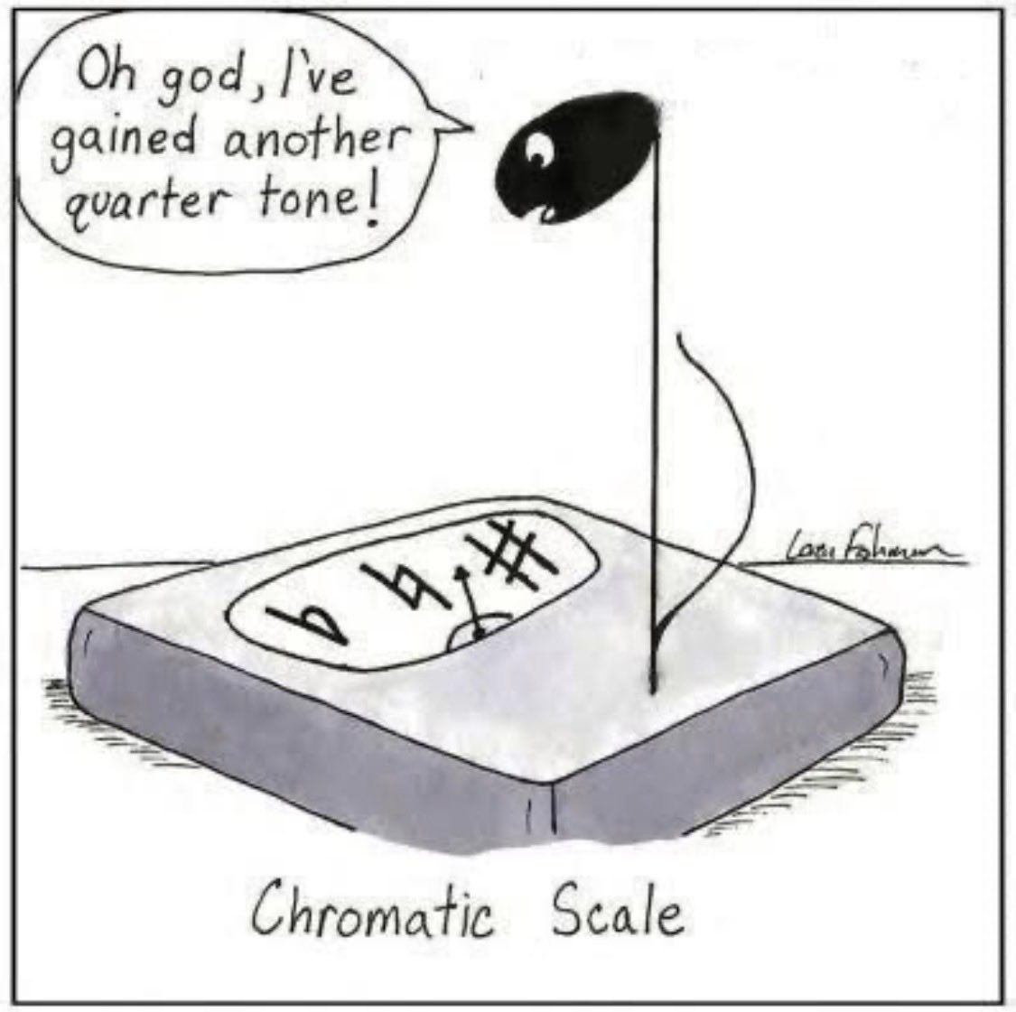 #jokeoftheday The after holiday blues. Not sounding sharp. #music