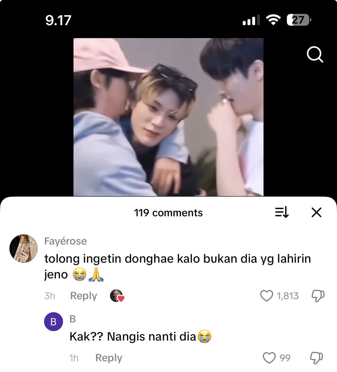 nowtomymin's tweet photo. pagi pagi video jeno sm donghae lewat fyp baru mau terharu lgsg cekikikan baca komennya ajg😭 https://t.co/nICuB1lCBn