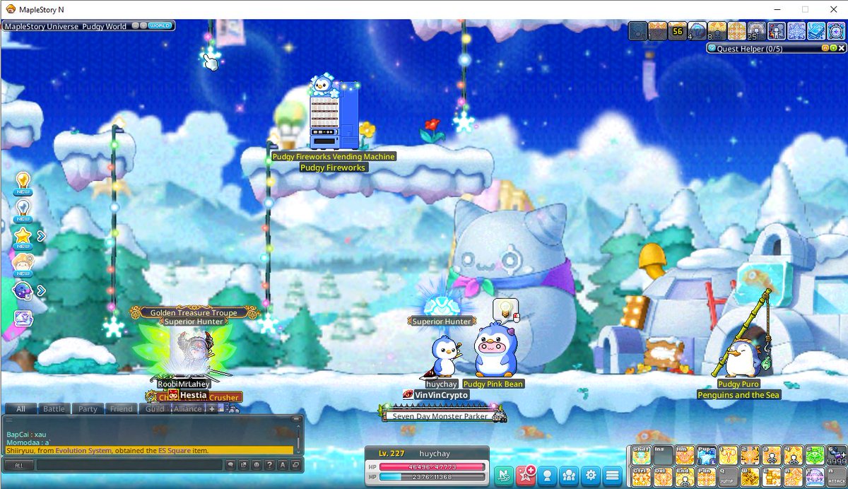 codoncotochuc20's tweet photo. Ingame:huychay
Sever:Fang
#MapleStoryN #500PudgyJellies @MaplestoryU @pudgypenguins https://t.co/glyau8cn8s