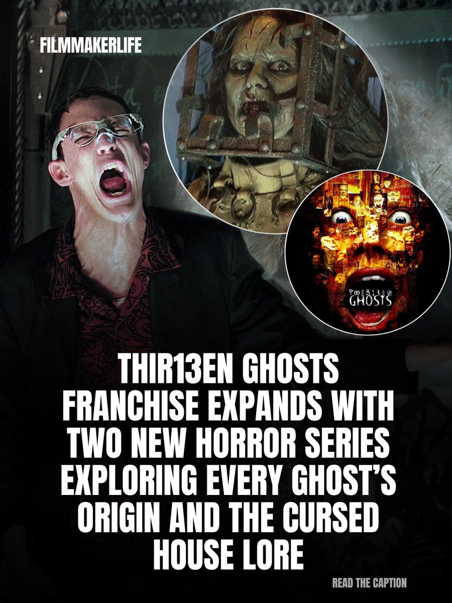 The Thir13en Ghosts franchise is expanding and this time, the horror goes deeper than jump scares 👻🏚️. 
•
For more, visit:
filmmakerlife.com
•
#FilmmakerLife #WorldClassFilmAwards #Thir13enGhosts #HorrorSeries #HorrorLore