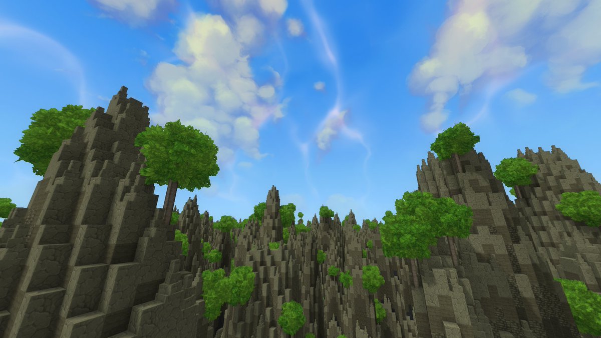 chapstickthief's tweet photo. Are you vertically challenged? No?

Would you like to be?

(Inspired by the Great Tsingy Karstic Plateau)

#HytaleModding #Hytale #HWGv2 https://t.co/ccBzdcMJ1Y