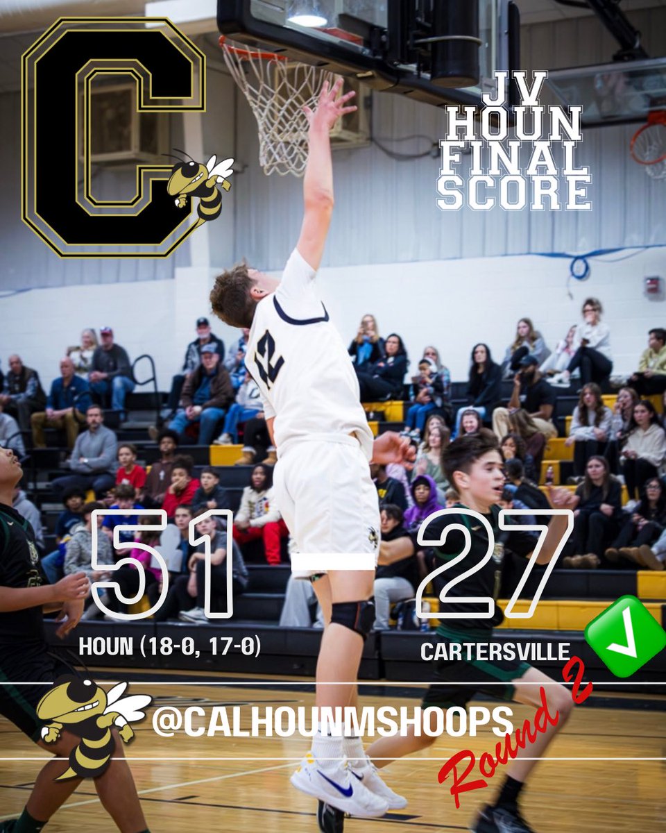 Calhoun Middle Hoops tweet media