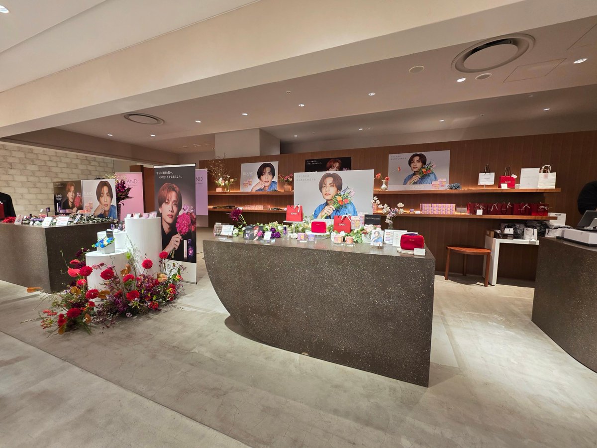 💜ISLAND期間限定SHOP in 大阪 美しい花々と、花よりも美しい恭平くん