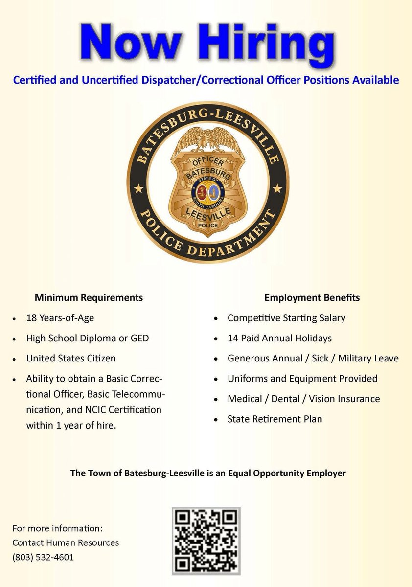 Batesburg-Leesville Police Department tweet media