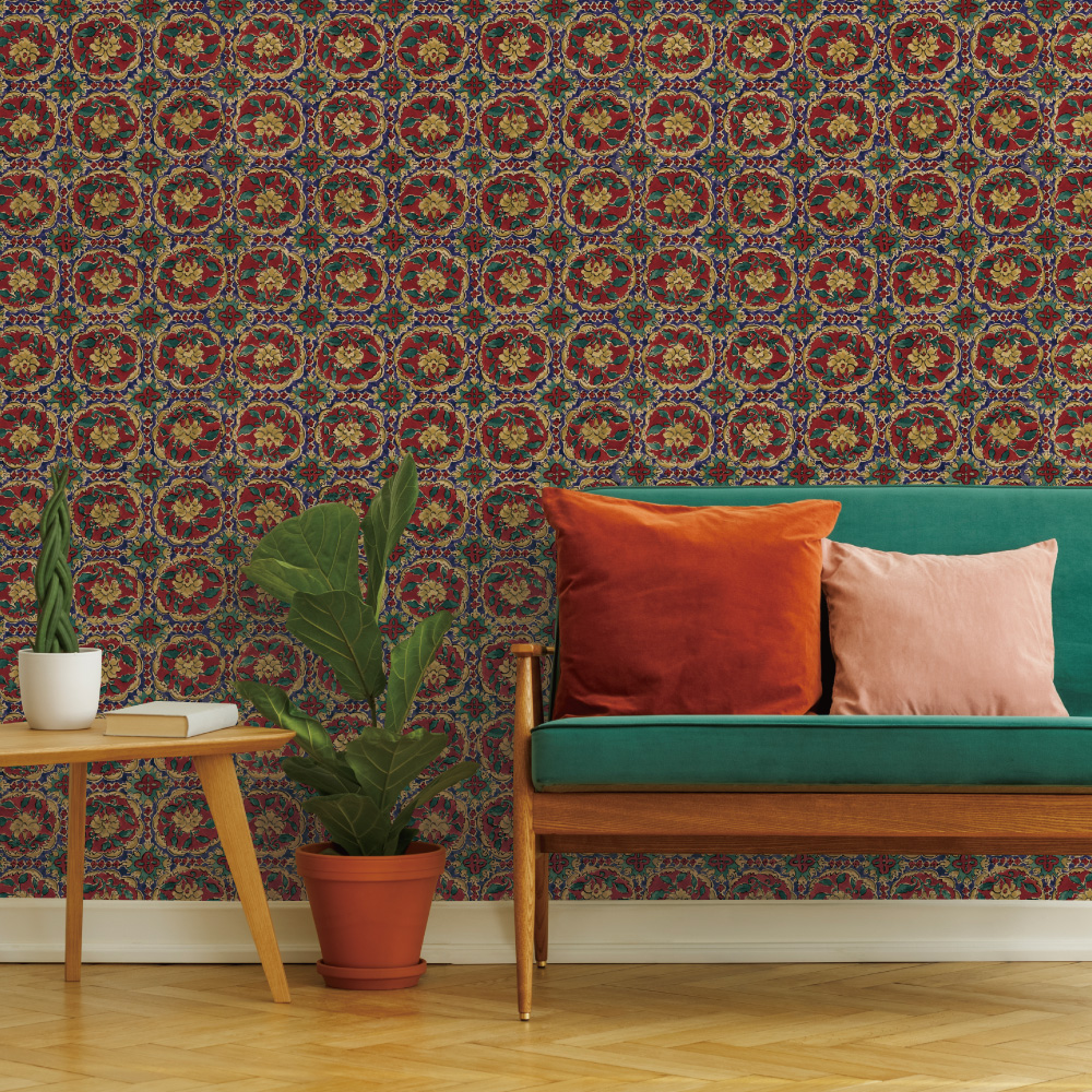 いろはなコラボ壁紙に、新デザイン「絢」が加わりました！ 華やかな