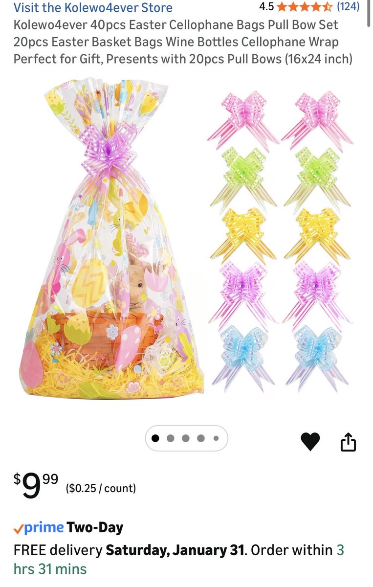 Can anyone help with these bags for my students’ Easter basket gifts? 🤞🏻💕

amazon.com/hz/wishlist/ls…