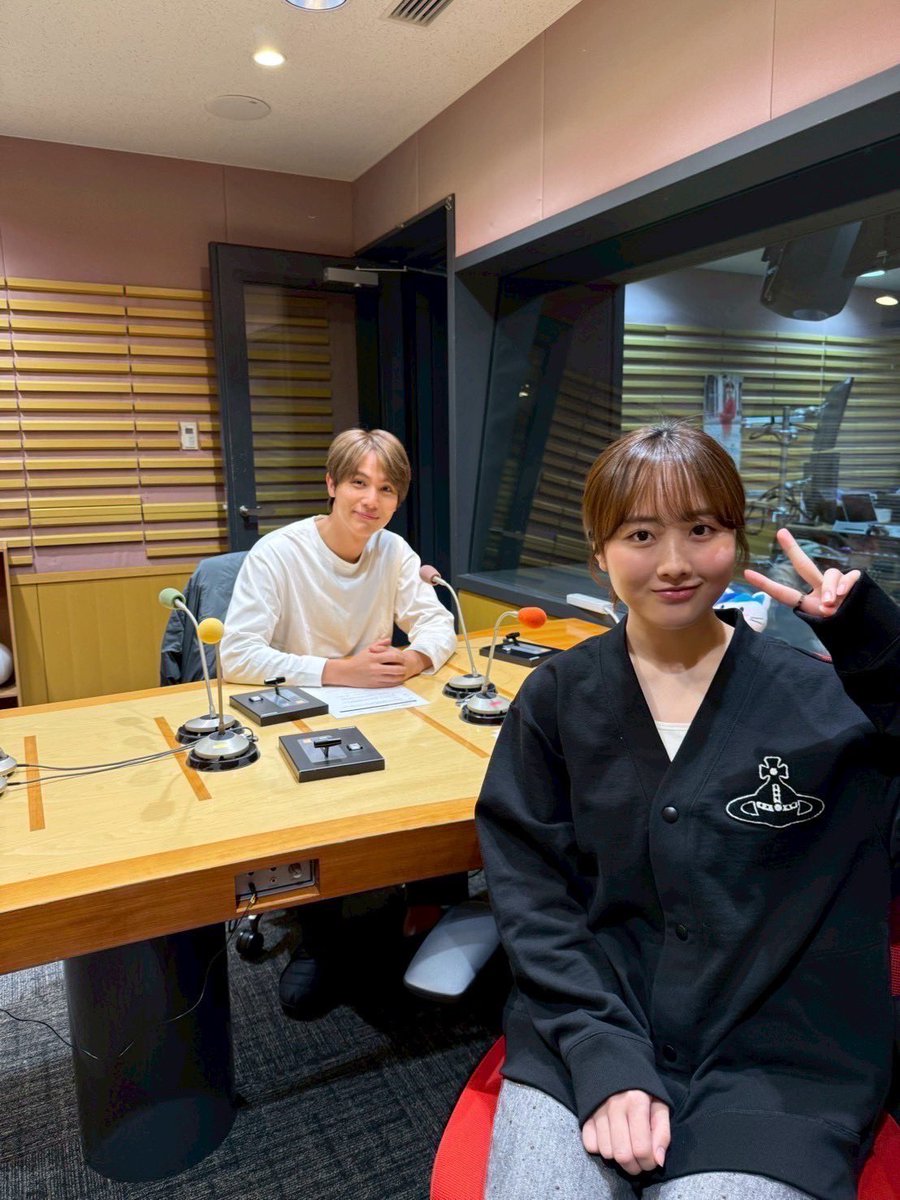 毎週金曜日は❣️
📻 #太田胃散 presents 📻
ニッポン放送 
✨️#本田望結 ちゃんの✨️
.*･ﾟ💎「 #ミユコレ！」💎 ﾟ･*.

ゲストは引き続き🎶
#中川大志 ちゃん✨ ฅ( ˙꒳​˙ ฅ)

大志ちゃんのプライベート㊙️に
せまるにゃんฅ^⸝⸝> ·̫ <⸝⸝^ฅ

大志ちゃん 1ヶ月ありがとにゃん💙