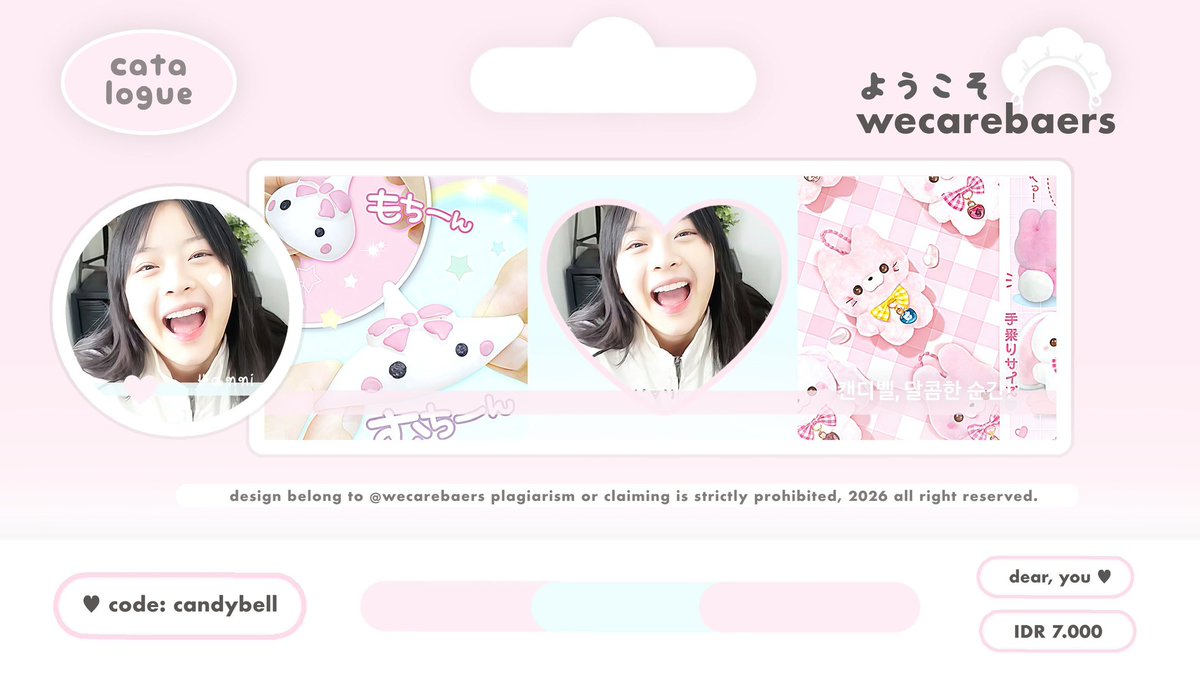 wecarebaers's tweet image. help repost ! timamaci &amp;gt;ᴗ&amp;lt;

👩🏻‍🍳 ⓘ heeelloo! aku open titip dan sekalian kenalan anak-anak baru :3 here my new catalogues ⭐️ candybell, popsicle, bonbon &amp;amp; anpan with special price ♡ IDR — start 6.OOO! 

: scroll down for more details. 🍽️
#zonauang