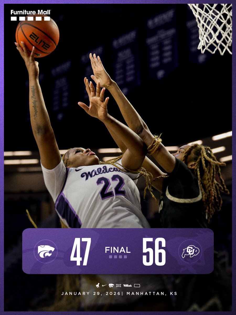 KStateWBB's tweet photo. Final https://t.co/tyQCEWEGbl