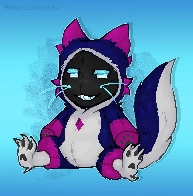 another finished plush set!
#furry #YCH