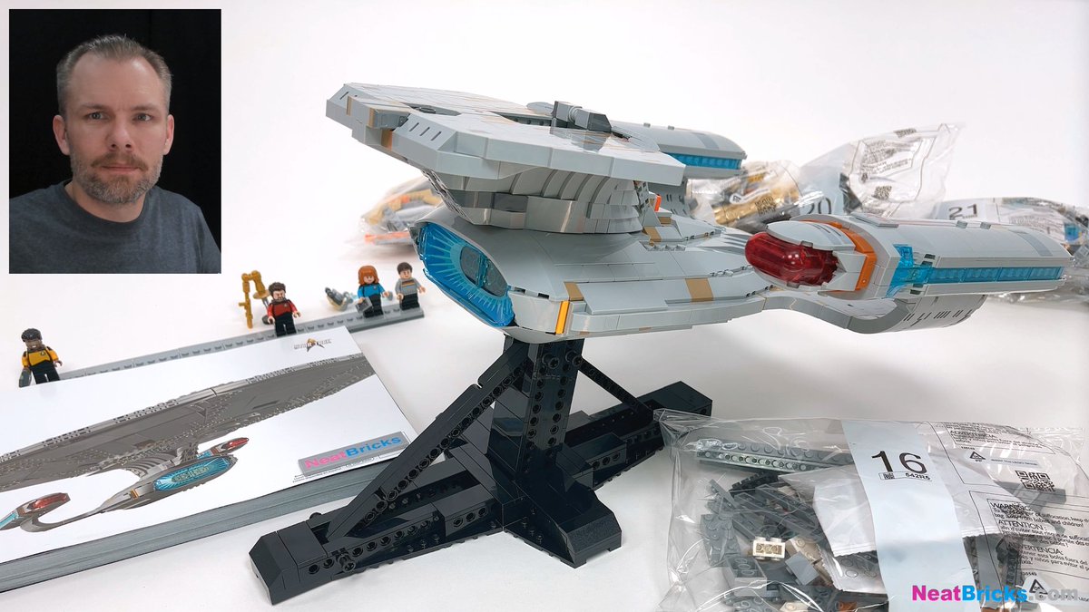 neatbricks's tweet photo. LEGO Star Trek: U.S.S. Enterprise NCC-1701-D, Part 4 Build Stream starting now on Twitch!
https://t.co/oYRGMaSeVs https://t.co/2poNK3MZJg