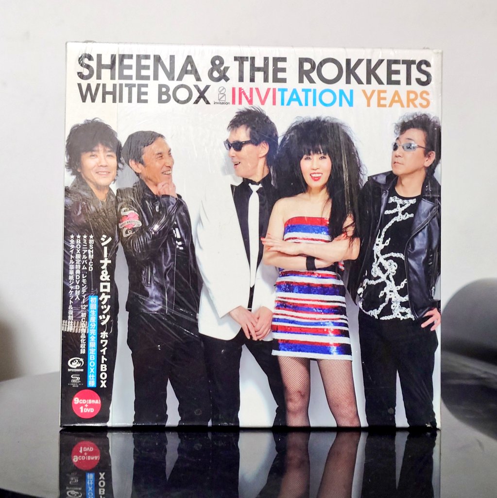 シーナ&ザ・ロケッツ 『WHITE BOX/INVITATION YEARS』 ビクターからの7