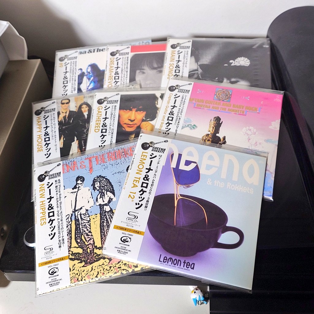 シーナ&ザ・ロケッツ 『WHITE BOX/INVITATION YEARS』 ビクターからの7