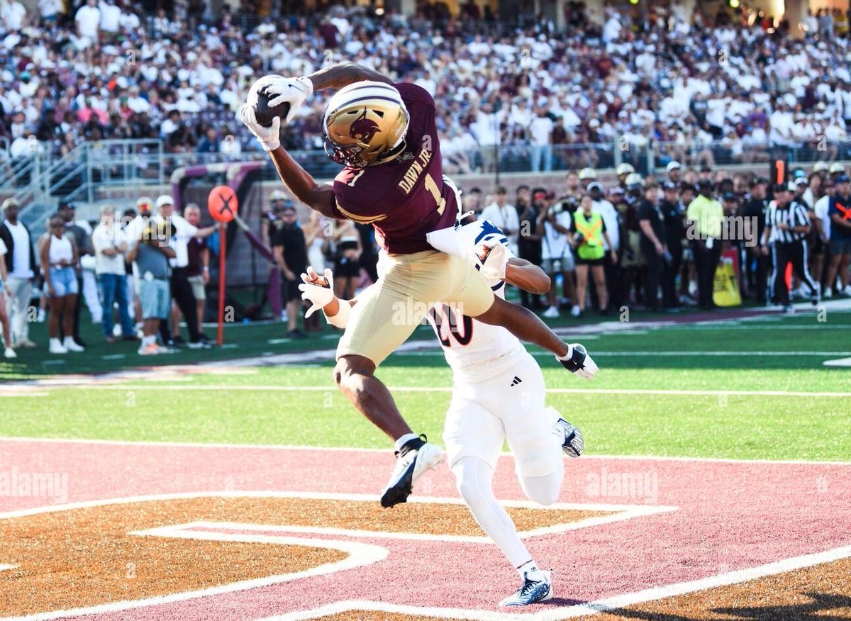 Blessed to receive an offer from Texas State University <a href="/CoachWillBryant/">Will Bryant</a> <a href="/CoachShavers/">Marcus Shavers</a> <a href="/CoachHitchens1/">Charles Hitchens</a> <a href="/Coach_Weilnau/">Trammell Weilnau</a> <a href="/KoachMak/">Corey McDonald M.S Ed.</a>