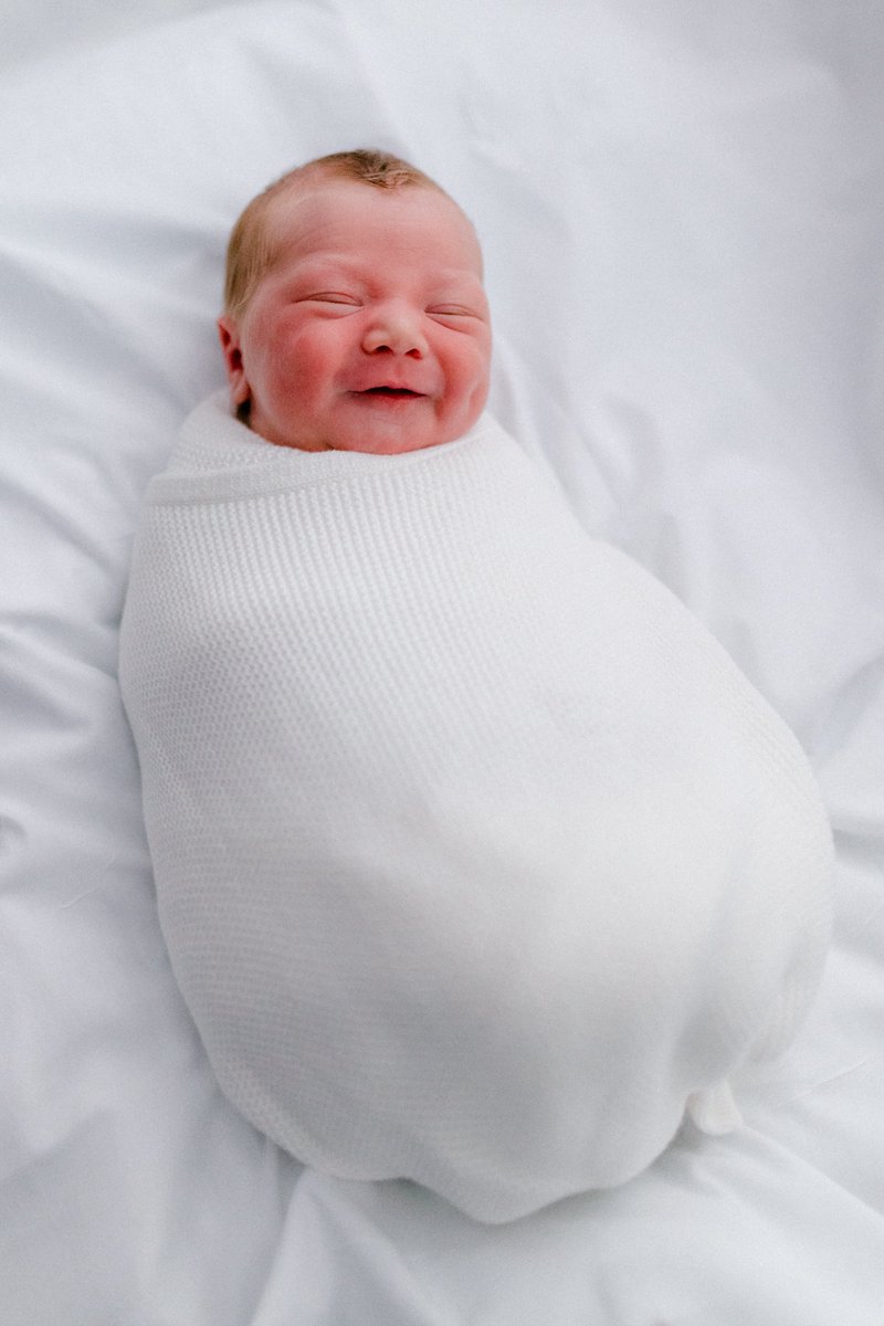 readysetreeces's tweet photo. This sweet boy has absolutely stolen our hearts 🥺 Wells Bennett Reece made his appearance on Jan 28th weighing 8lbs 7oz &amp; measuring 21.5 inches long! His big brother &amp; sister can’t get enough of their baby brother! We love you, baby boy! Welcome to the chaos.. We mean family🤪 https://t.co/lb1jKxN3te